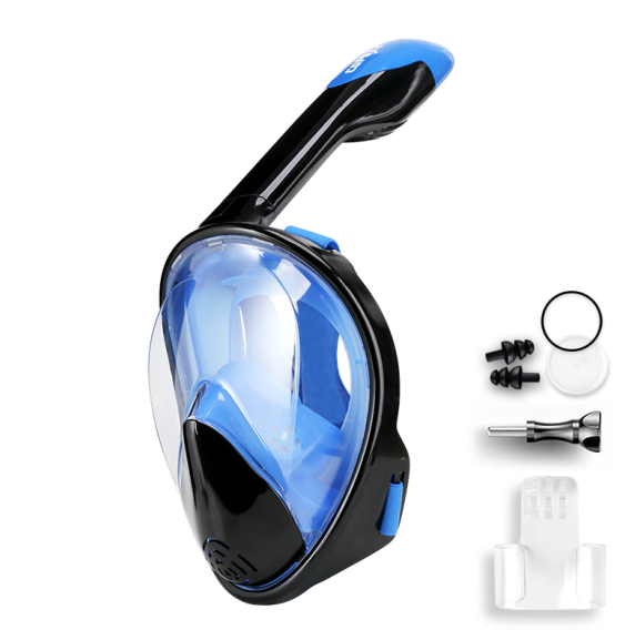 COPOZZ Full Face Snorkel Mask Set for Kids & Adults