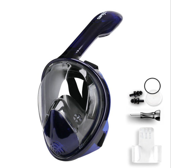 COPOZZ Full Face Snorkel Mask Set for Kids & Adults
