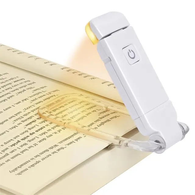 USB Rechargeable LED Book Light with Eye Protection