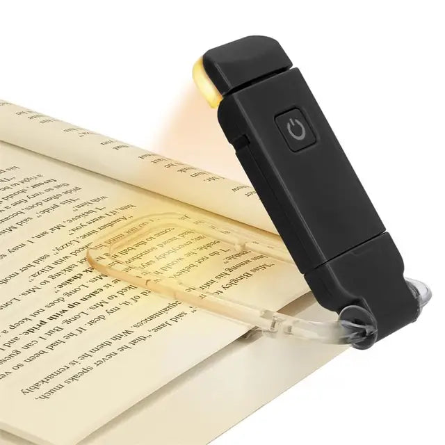 USB Rechargeable LED Book Light with Eye Protection