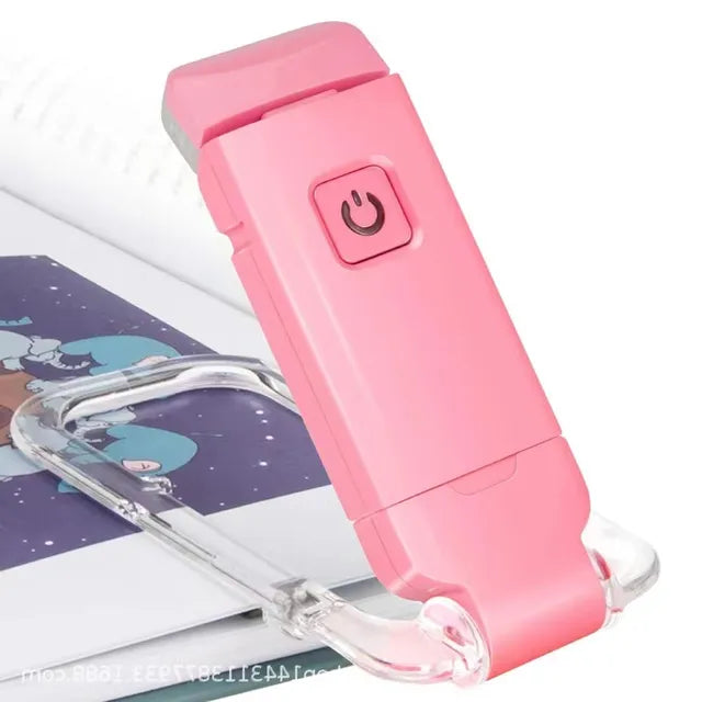 USB Rechargeable LED Book Light with Eye Protection