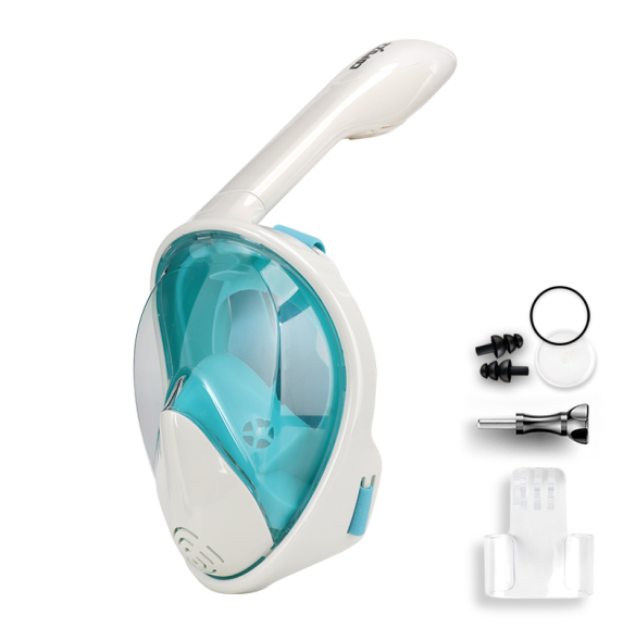 COPOZZ Full Face Snorkel Mask Set for Kids & Adults