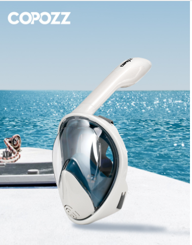 COPOZZ Full Face Snorkel Mask Set for Kids & Adults