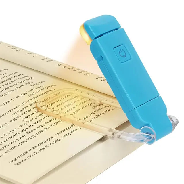USB Rechargeable LED Book Light with Eye Protection