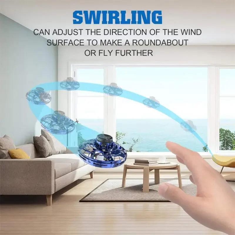 Magic UFO Flying Spinner Drone